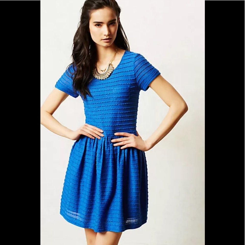 Anthropologie Yumi London Pine Street Dress Size L